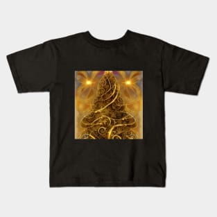 A Steampunk Christmas Tree Kids T-Shirt